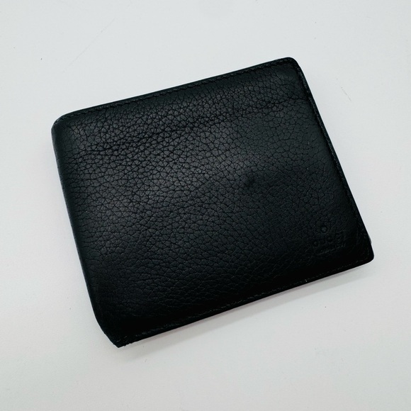 Gucci Leather Bi Fold Men’s Wallet 🖤 - Picture 1 of 5